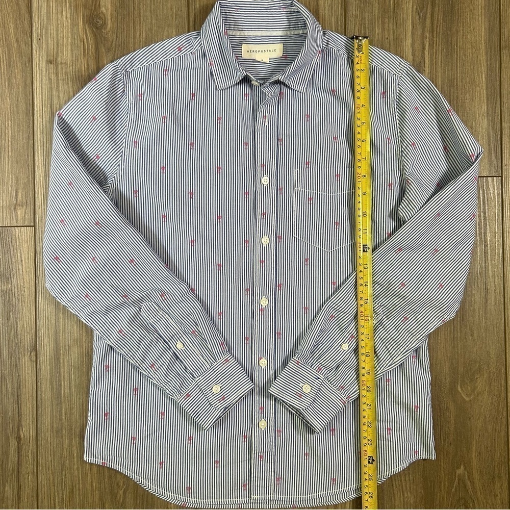 Aeropostale | Palm Trees Button down Shirt (Small) - Picture 5 of 10